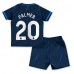 Maillot de foot Chelsea Cole Palmer #20 Extérieur vêtements enfant 2023-24 Manches Courtes (+ pantalon court)